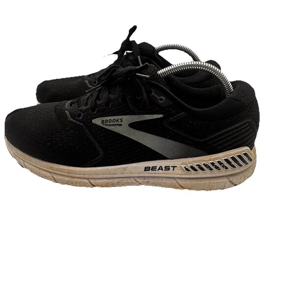 Brooks Beast 20 Men\'s Size 10.5 D (Medium) Running Athletic Shoes Black/gray main image 5